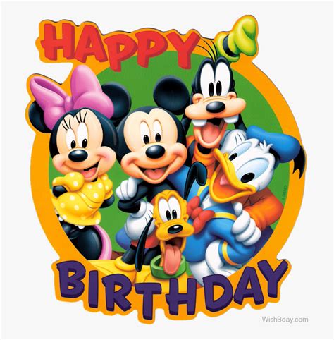 Happy birthday candles and cake images. Happy Birthday Cartoon Images - Disney Character Happy ...