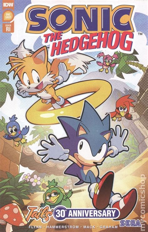 Sonic The Hedgehog Tails 30th Anniversary Special 2022 Idw Comic Books