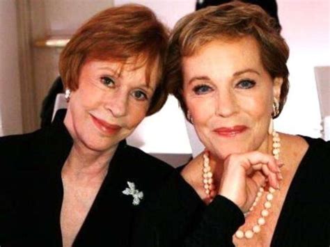 Julie Andrews Was Caught Kissing Carol Burnett By The First Lady
