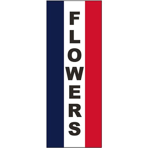 Sqf 3x8 Flowers Flowers 3′ X 8′ Message Square Flag Hanover Flag Company