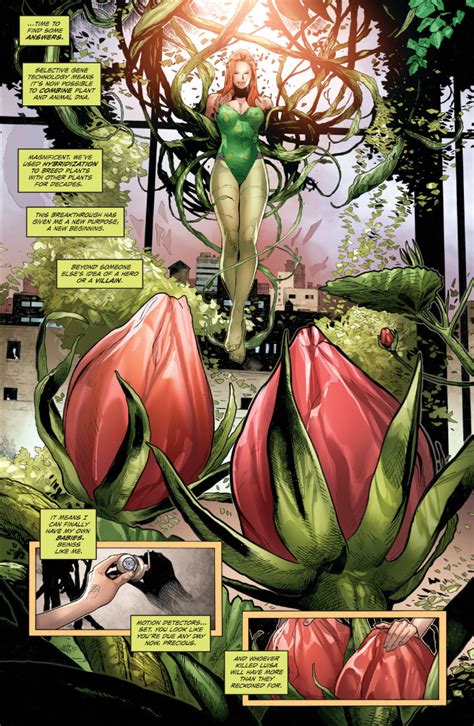 Weird Science Dc Comics Poison Ivy Cycle Of Life And