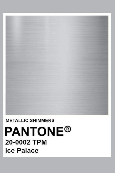 Pin By Mine Memmedova On M Pantone Colour Palettes Silver Color