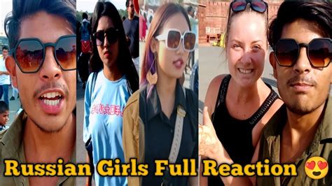 Flirting With Cute Russian 😱 Russian Girls Full Reaction 😍 Vlog Flirting Prank Nikhilbisai