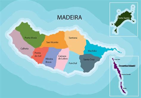 Mapa mundial de madeira com pin bandeiras dos paises. Madeira Archipelago (Fun) Facts - Ocean Retreat