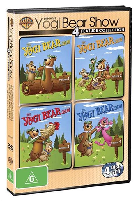 Buy Yogi Bear Show The Complete Series Vol 1 4 On Dvd On Sale Now