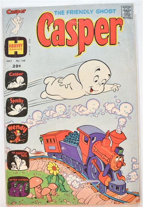 Casper The Friendly Ghost Comic Book 168 | Casper the friendly ghost