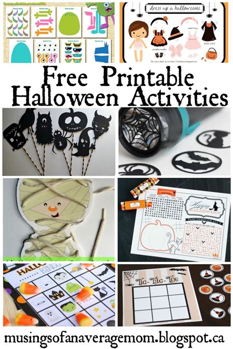 Musings Of An Average Mom Free Printable Games And Activities