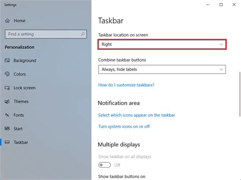 General Computers Move Windows 10 Taskbar To Bottom Position