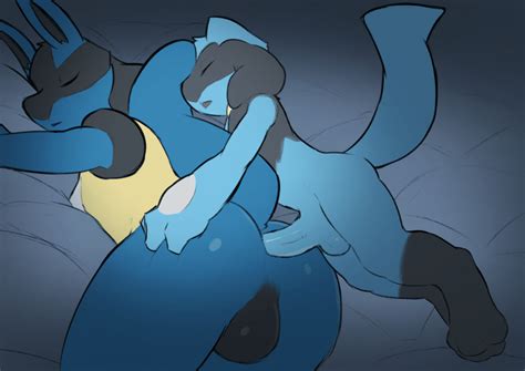 Post 2820569 Dacad Lucario Porkyman Riolu Animated