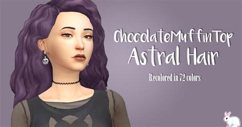 My Sims 4 Blog Astral Hair Recolors By Missbunnygummy