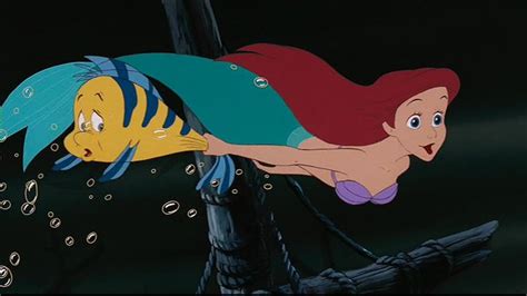 Ariel And Flounder