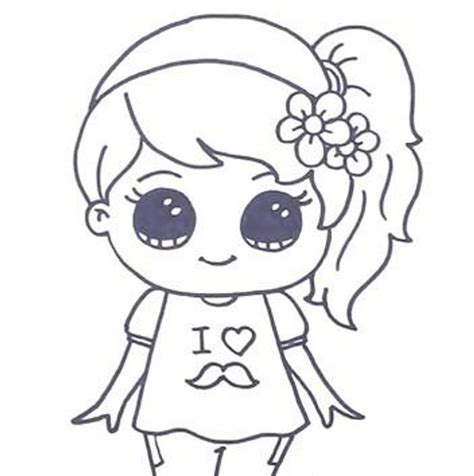 For more sketch ideas, check out this post with 20 cute animal sketch ideas. How To Draw Cute Girl Easy for Android - APK Download