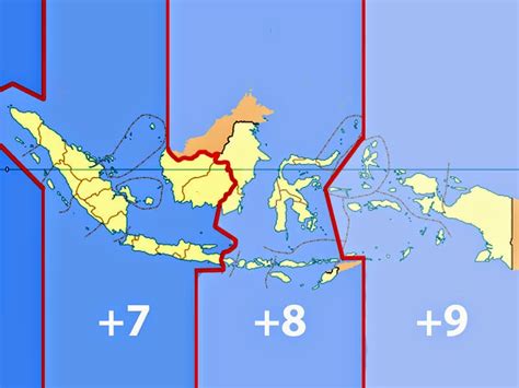 Pembagian Waktu Di Indonesia WIB WITA Dan WIT