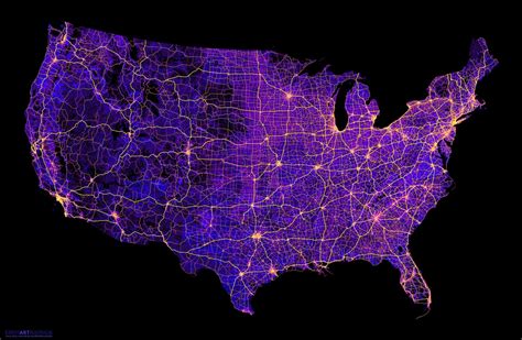 Map Of Roads Across United States Of America Image Id 22140 Image