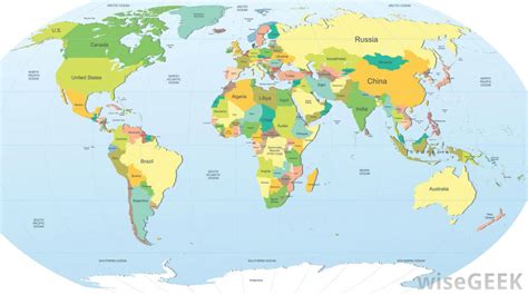 How Many Countries Are There In The World With Pictures