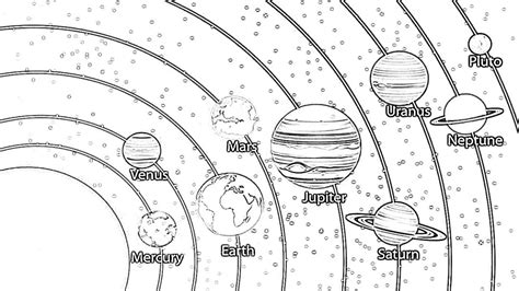 Free Printable Solar System Coloring Pages Printable Templates