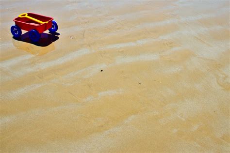 Free Images Beach Outdoor Sand Wagon Floor Summer Vacation Yellow Toy Material Hot