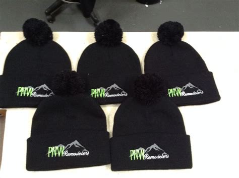 These Custom Embroidered Beanies Turned Out Great How Would You Design