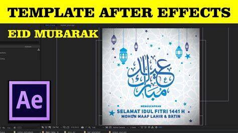 FREE DOWNLOAD!!! Eid Mubarak 2020 - Template Adobe After Effects - YouTube
