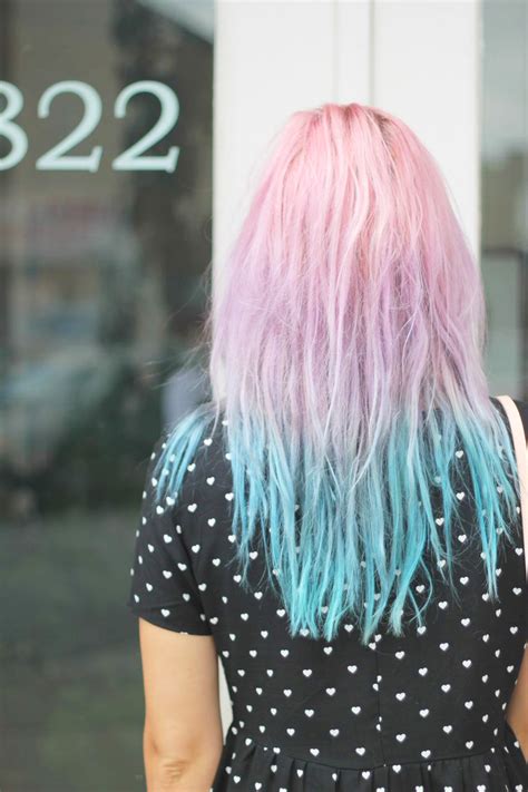 Cotton Candy Pink Ombre Hair