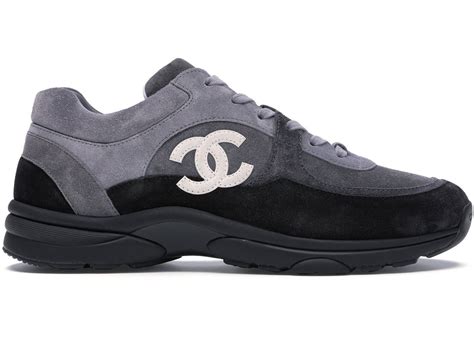 Check Out The Chanel Low Top Trainer CC Grey Available On StockX Cute