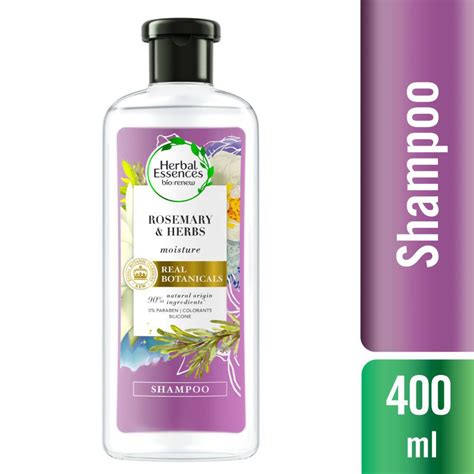 Shampoo Bíorenew Rosemary And Herbs Herbal Essences Botella 400 Ml A Domicilio Cornershop By