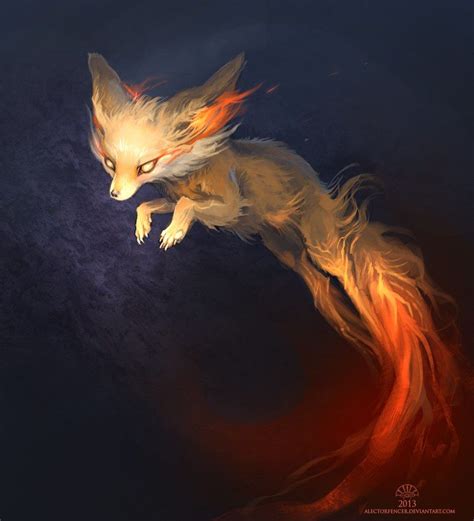 Fox Image Mythical Creatures Art Mythical Creatures Fantasy Creatures