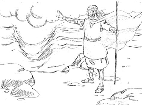 The Exodus Coloring Page Coloring Pages