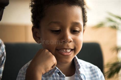 Smiling African American Child Stock Image Image Of Happy Little