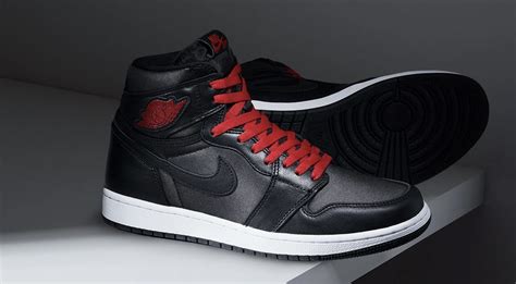 Air Jordan 1 Black Satin Tops This Weeks List Of Footwear Drops