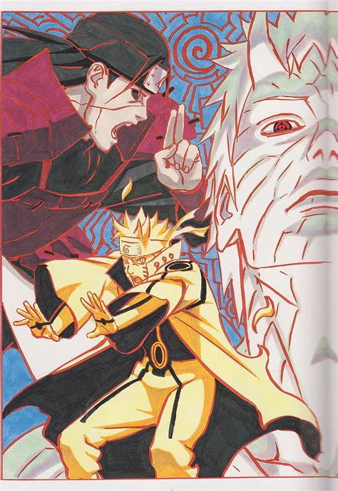 Naruto Artbook Naruto Manga Art Hd Phone Wallpaper Pxfuel