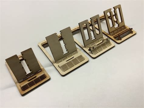 1) answer a few simple questions. Laser cut living hinge phone stand | Free 3D models
