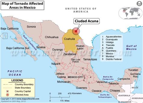 Tornado strikes Mexico, 13 dead | Ciudad acuna, Event calendar, World