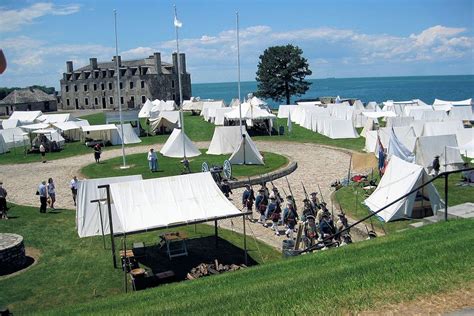 2019 Old Fort Niagara French And Indian War Battle Reenactment