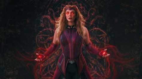 1024x576 Resolution Scarlet Witch Wanda Vision Full Power 1024x576