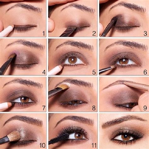 Top Fall Brown Smoky Eye Tutorials Smokey Eye Makeup Eye Makeup