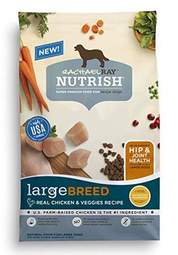 Rachael Ray Nutrish Large Breed Premium Natural Dry Dog Food Real