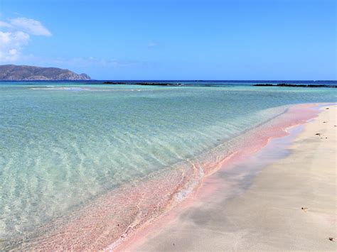 Elafonisi Cretapink Beaches Elafonisi Beach Cr With Images Pink