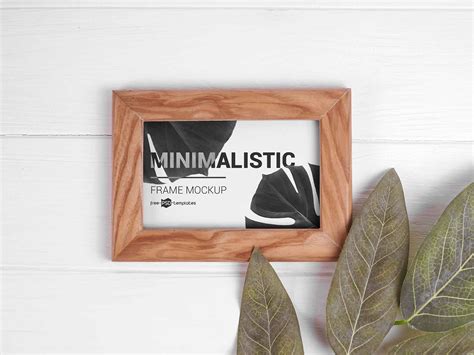 Includes special layers and smart objects for your amazing artwork. Free Minimalistic Frame Mockups (PSD)