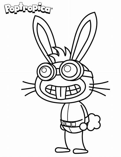 Poptropica Coloring Pages Dr Unusual Hq Sure