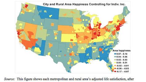 the 5 happiest cities in america are in the state you d least expect