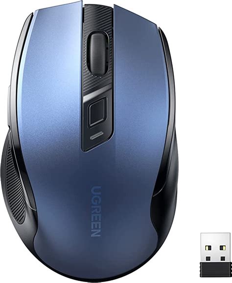 Ugreen Wireless Mouse Ergonomic Mouse 5 Level 4000 Dpi 6 Buttons 24g