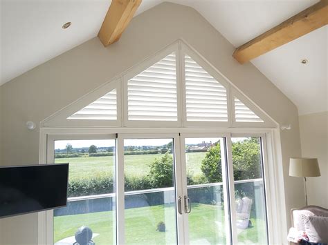 Triangle And Apex Window Blinds And Shutters Avanti Shaped