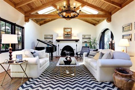 75 Delightful Black And White Living Room Photos Shutterfly Rugs In