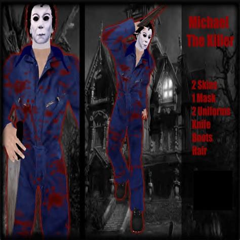 Second Life Marketplace Male Avatar Michael Myers Halloween