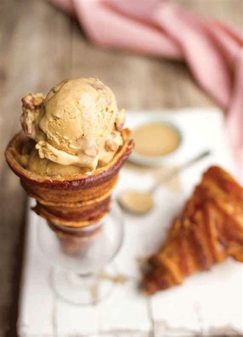 How To Make Maple Bacon Ice Cream In Bacon Cones Healthy Recipe Ice