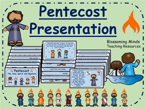 the story of pentecost presentation teaching resources