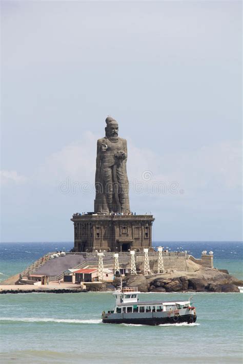 Thiruvalluvar Statue Am Kanyakumari Redaktionelles Bild Bild Von