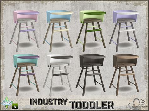 The Sims Resource Industry Toddler High Chair