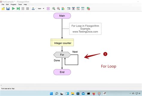 Flowgorithm For Loop Statement Testingdocs Com